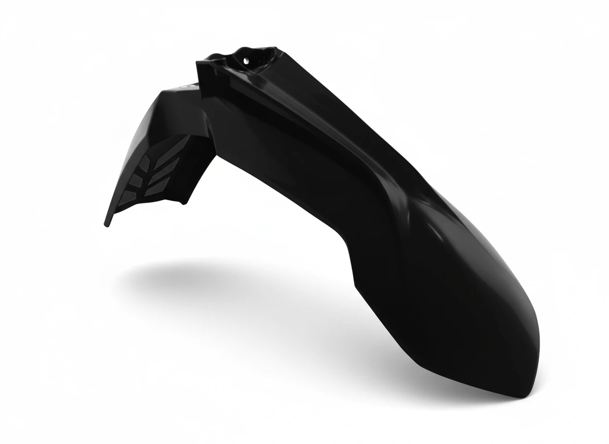 Крыло переднее вентилируемое черное KTM SX SXF125 450 13 15 # SX250 13 16 # EXC EXCF 14 16  - фото 1