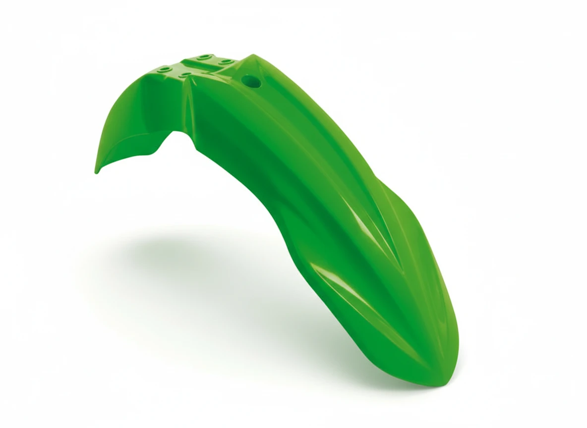 Крыло переднее KXF250 450 13 16 13 15 зеленое - фото 1