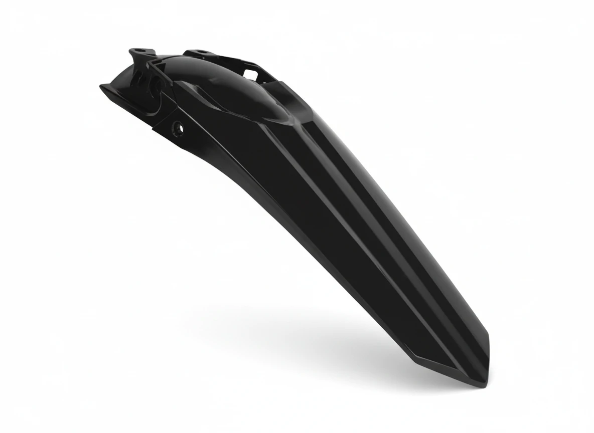 Крыло заднее черное Honda CRF450R CRF RX450 17 20 # CRF250R 18 20 # CRF RX250 19 20  - фото 1