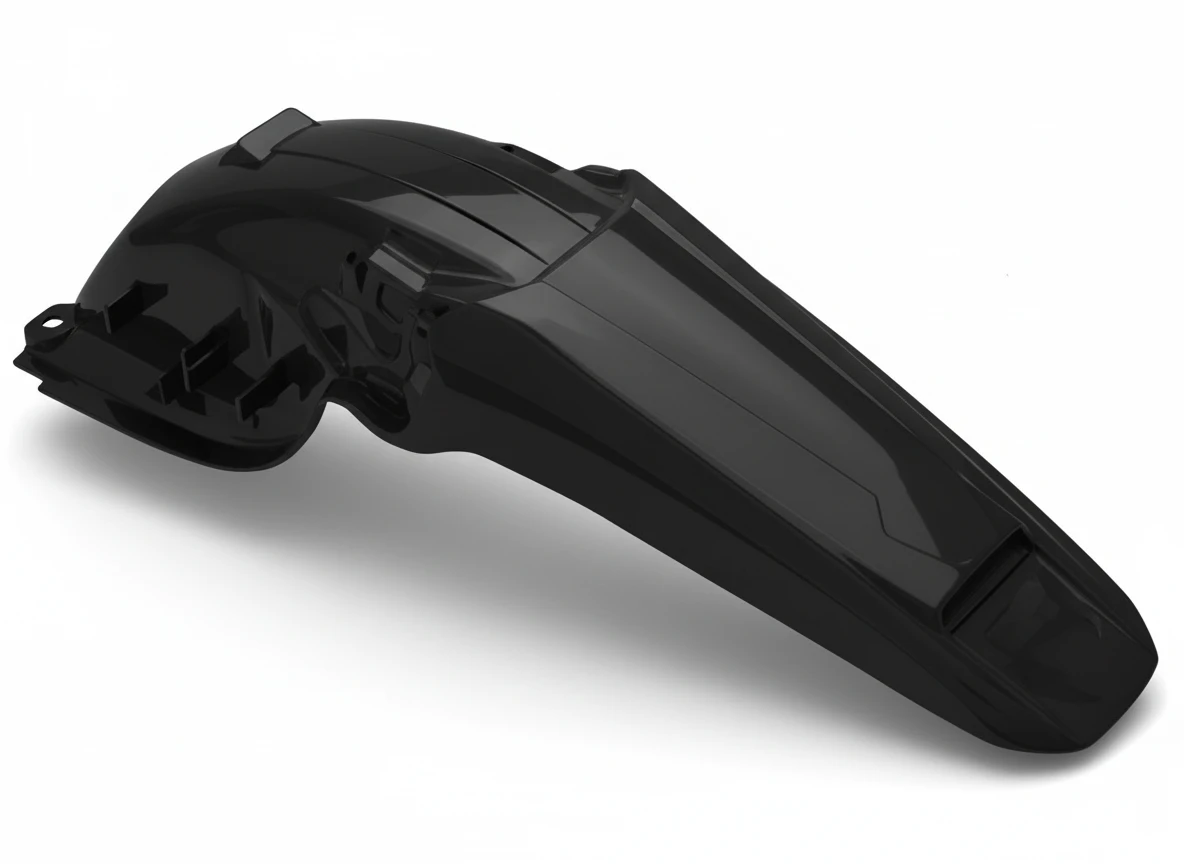 Крыло заднее CRF450X 05 16 черное - фото 1