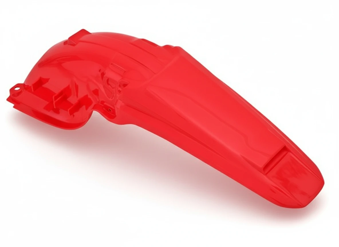 Крыло заднее CRF450X 05 16 красное - фото 1