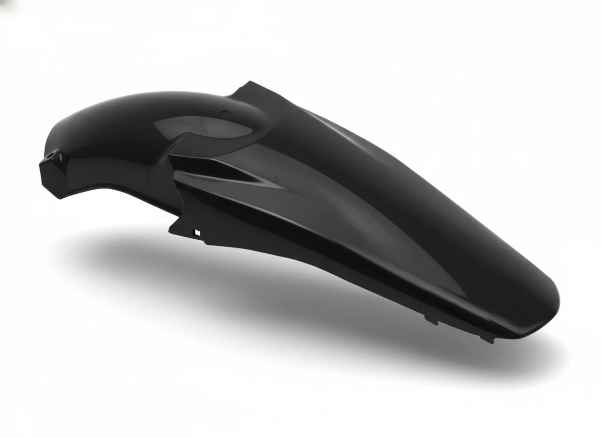 Крыло заднее DRZ400E 00 09 черное - фото 1