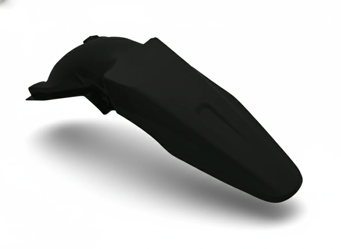 Крыло заднее KLX450R 07 16 черное - фото 1