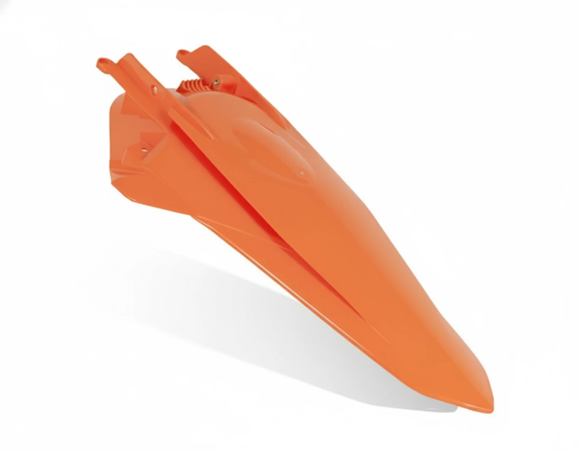 Крыло заднее оранжевое KTM EXC EXC F 20 23 - фото 1