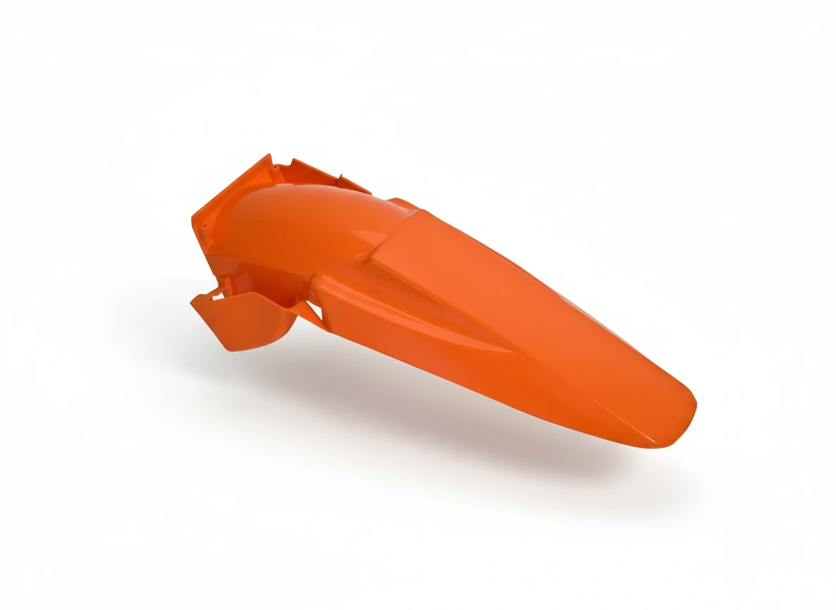 Крыло заднее оранжевое KTM SX EXC125 EXC250 98 03 # SX200 03 04 # SX250 98 02 # SX EXC400 520 00 02  - фото 1
