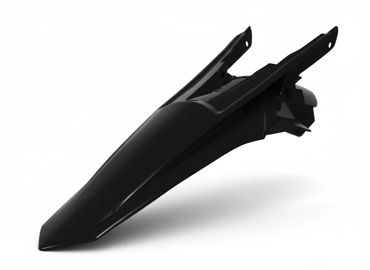 Крыло заднее черное KTM SX125 250 SXF250 450 16 18 # SX250 XC XC F250 450 17 18  - фото 1