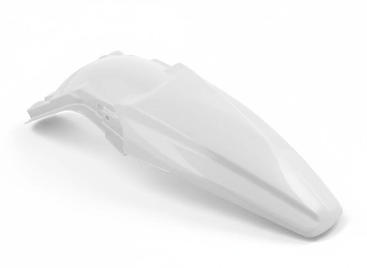 Крыло заднее Kawasaki KXF250 09 12 # KXF450 09 11 белое - фото 1