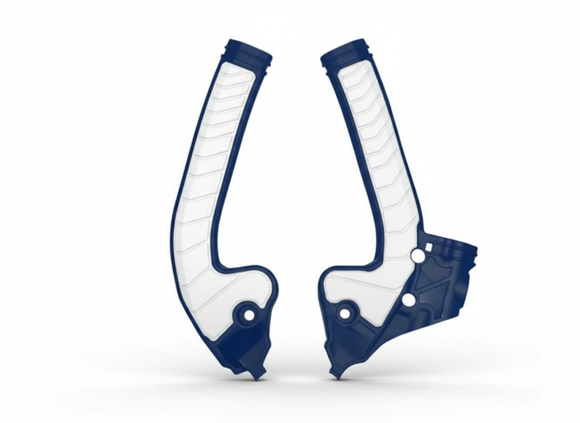 Защита рамы сине белая Husqvarna TC85 18 24 - фото 1