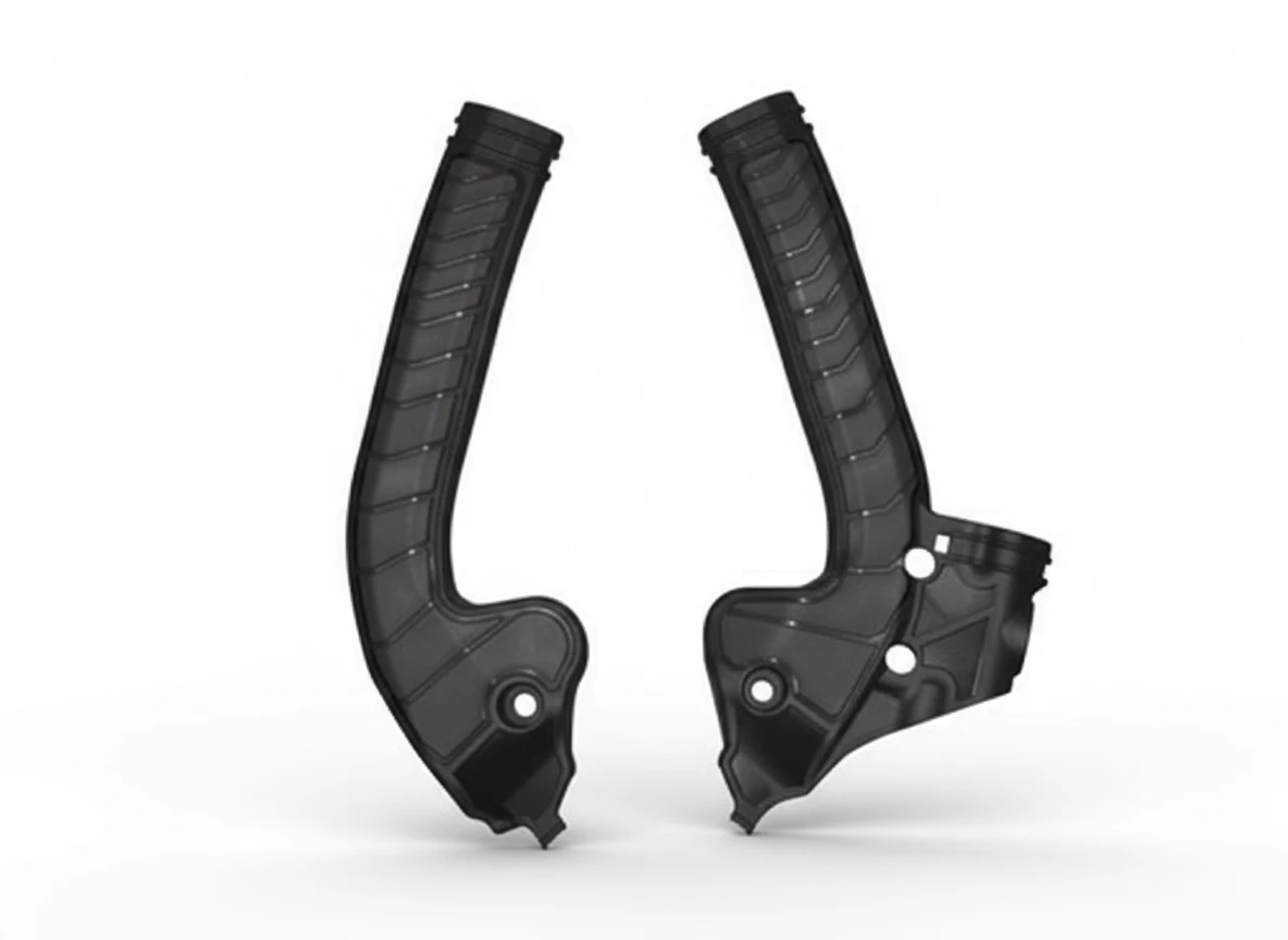 Защита рамы черная KTM 85SX 18 24 / Husqvarna TC85 18 24 / GasGas MC85 21 24 - фото 1