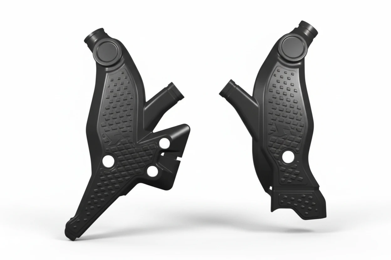 Защита рамы черная Yamaha Tenere 700 T7 19 24  - фото 1