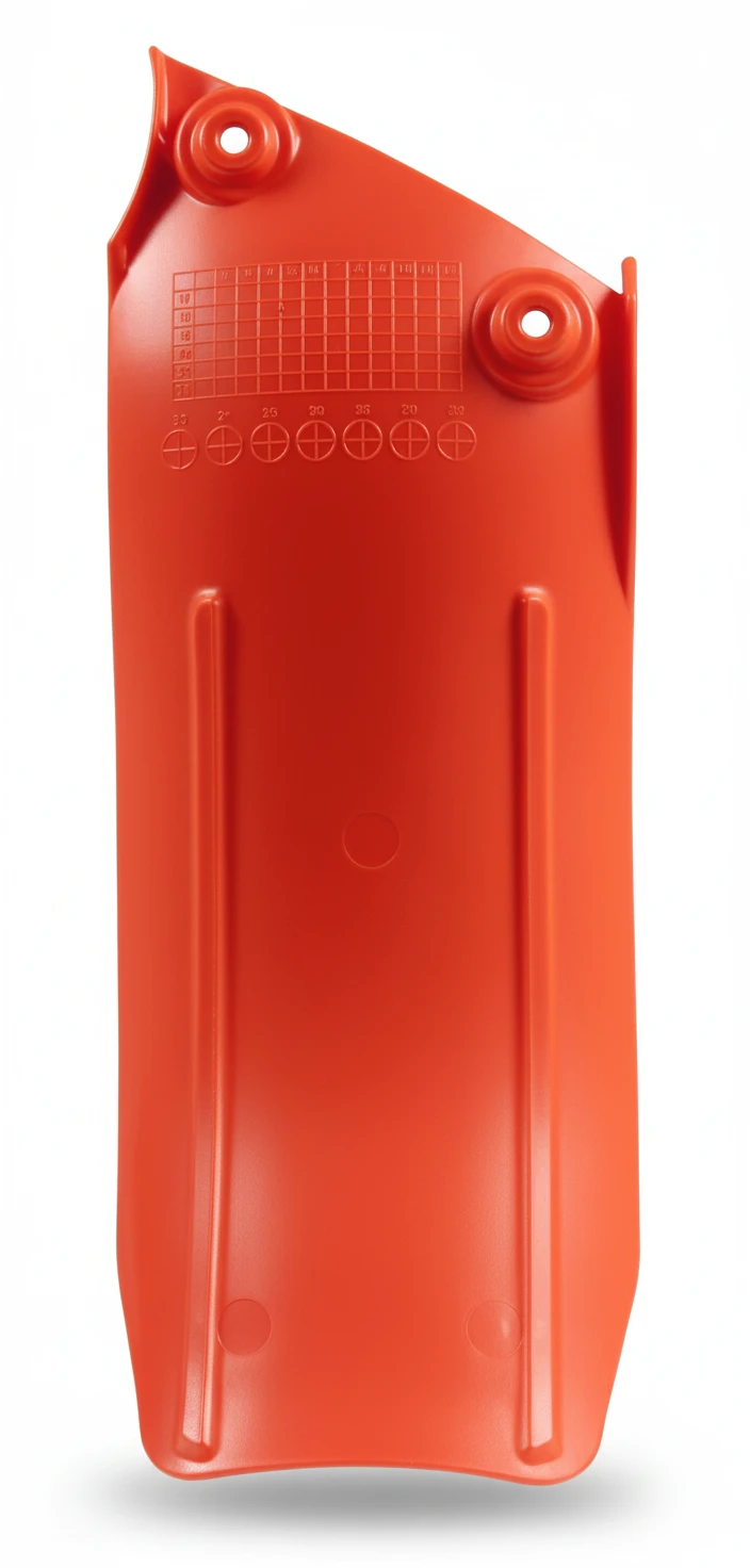 Щиток амортизатора оранжевый KTM 85SX 18 21 - фото 1