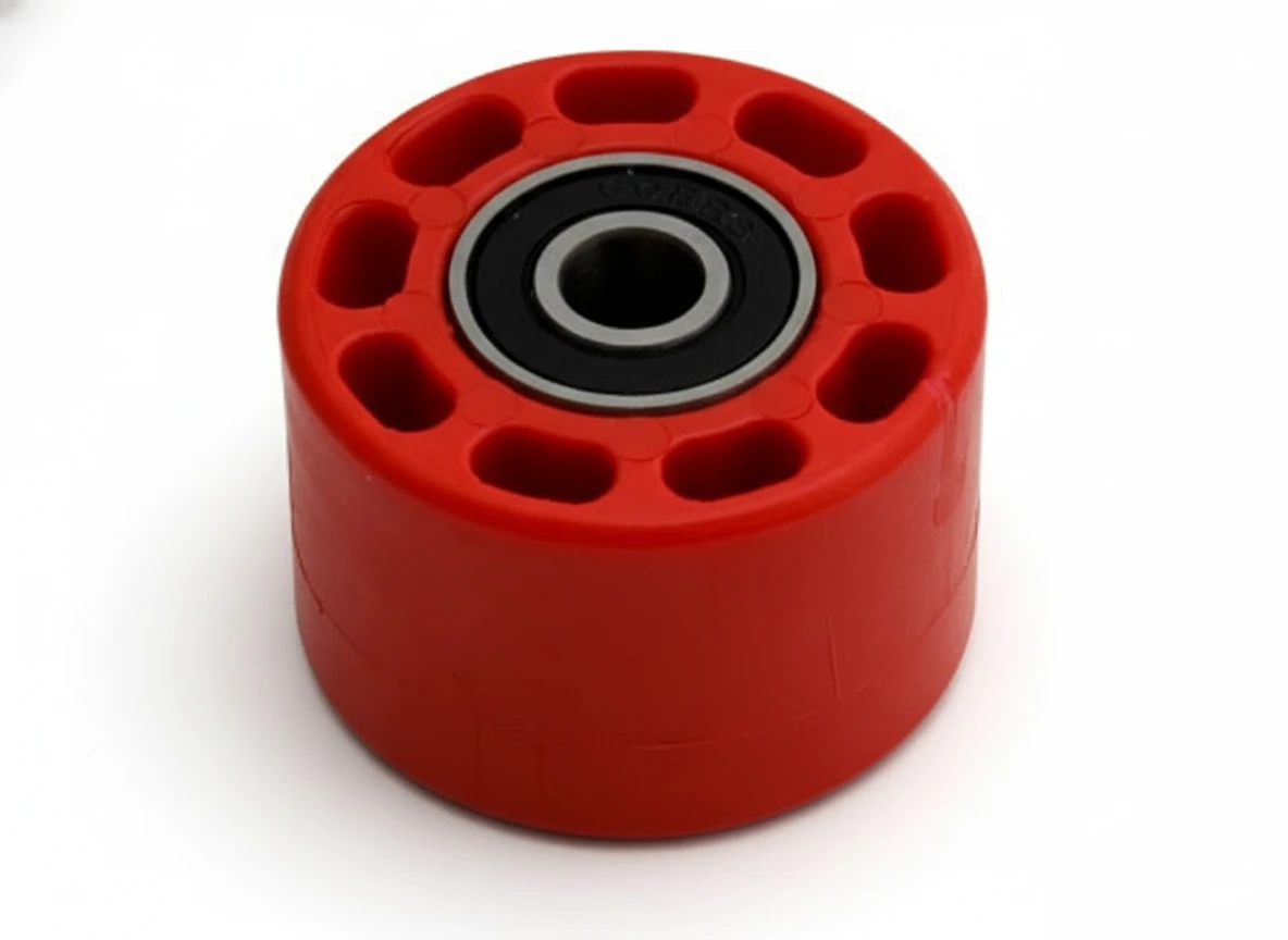 Ролик цепи 8х42 красный - фото 1