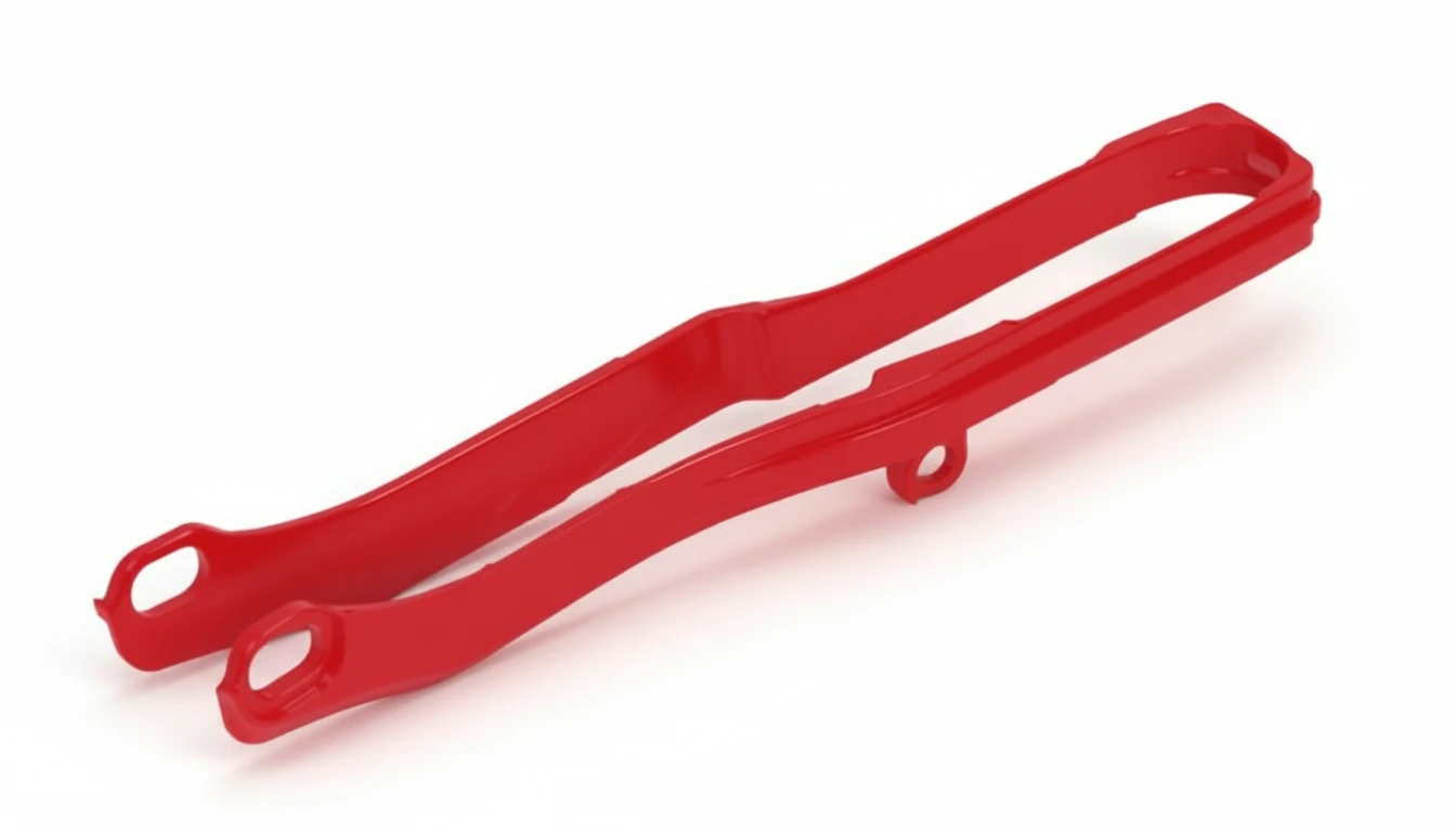 Направляющая цепи передняя CRF RX450 17 18 CRF250 18 красная - фото 1