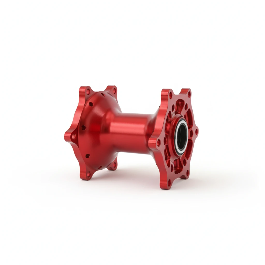 Ступица HONDA задняя красная - фото 1